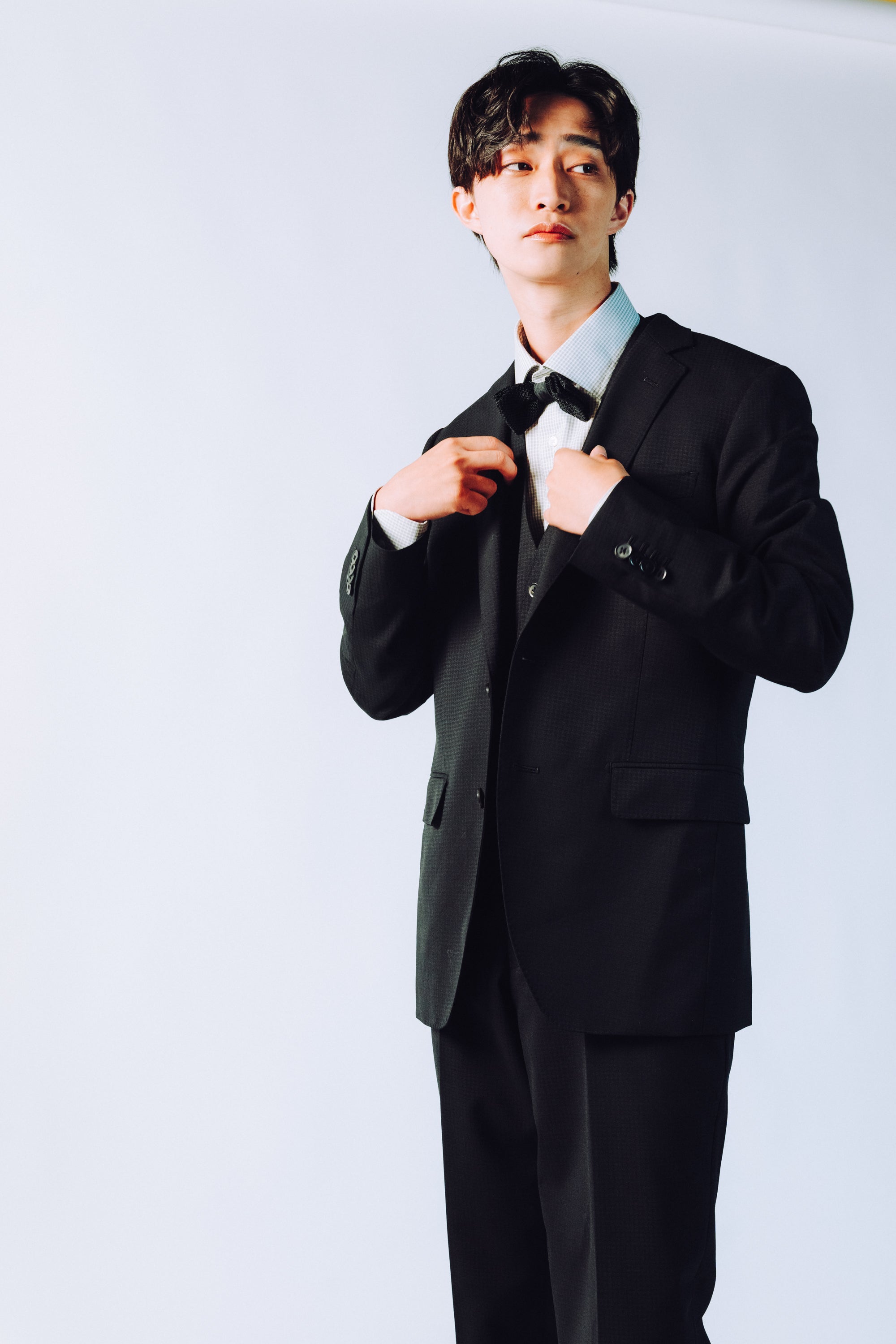 black 3-piece tuxedo