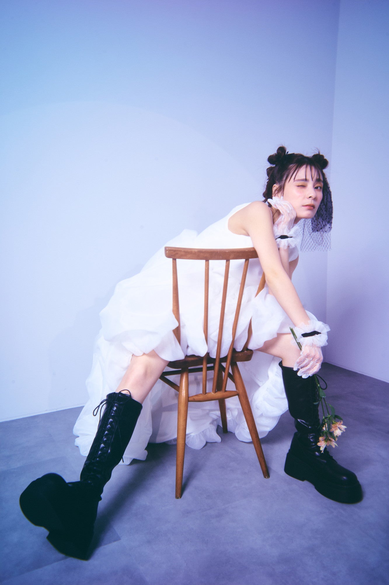 whip tail dress