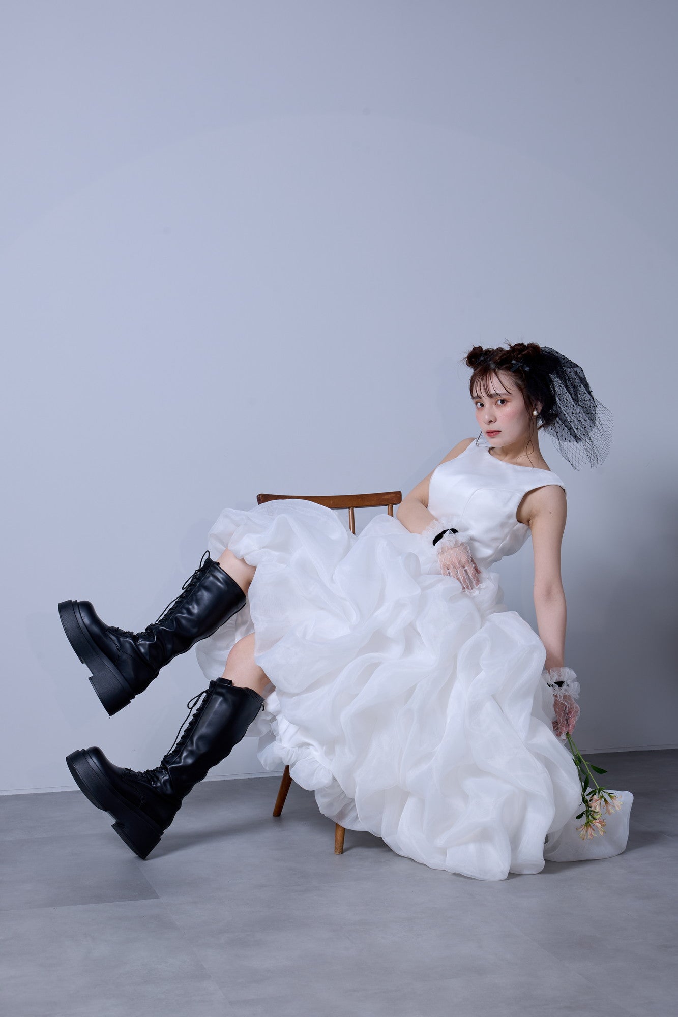 whip tail dress