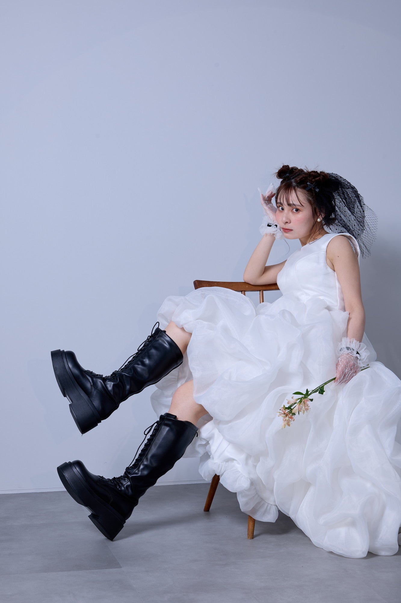 whip tail dress