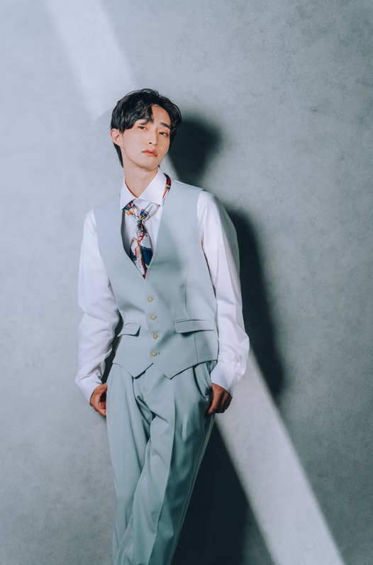 light blue 3-piece tuxedo