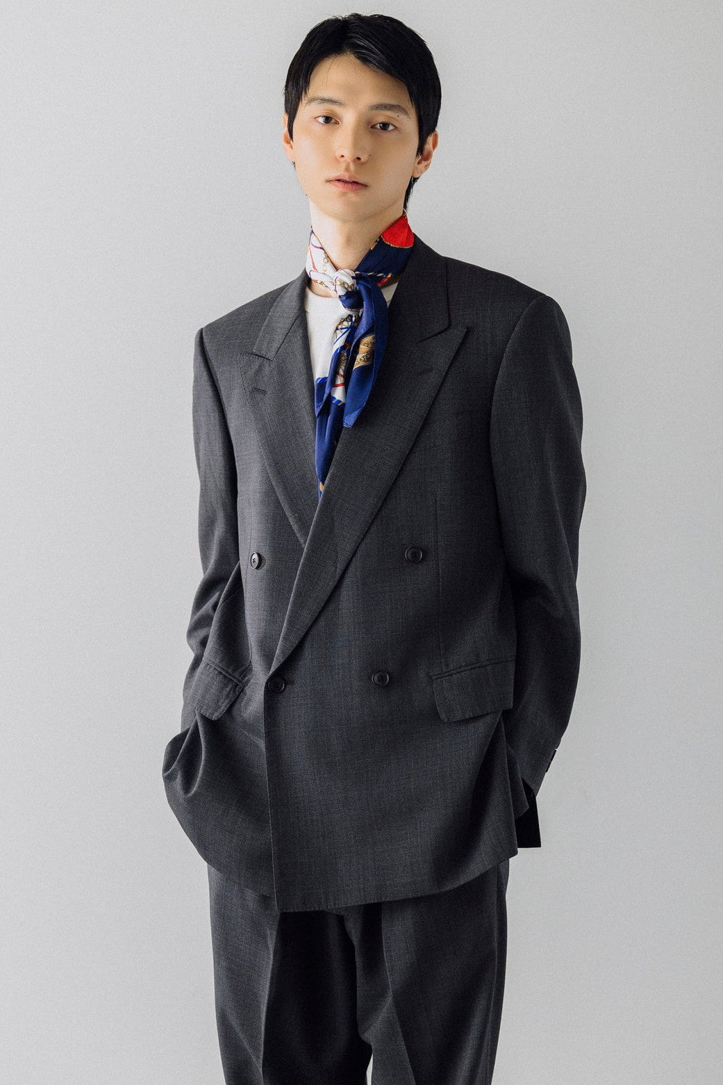 dark gray 2-piece set(Burberry)