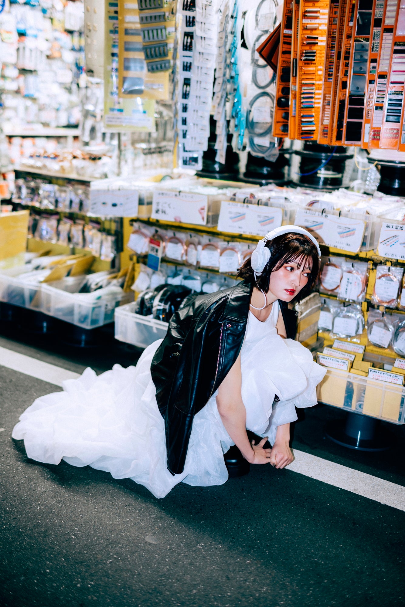 whip tail dress
