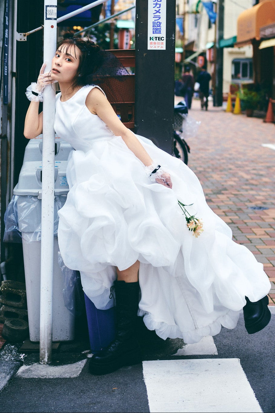 whip tail dress